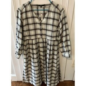 Madewell 100% Cotton Amish Style Dress NWT Size 8